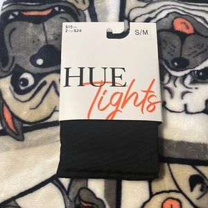 Hue tights black